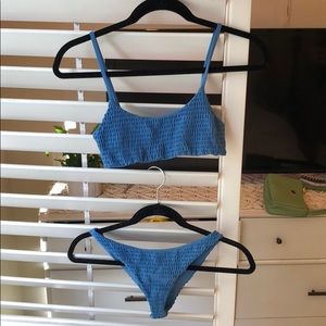 Blue Bikini Set